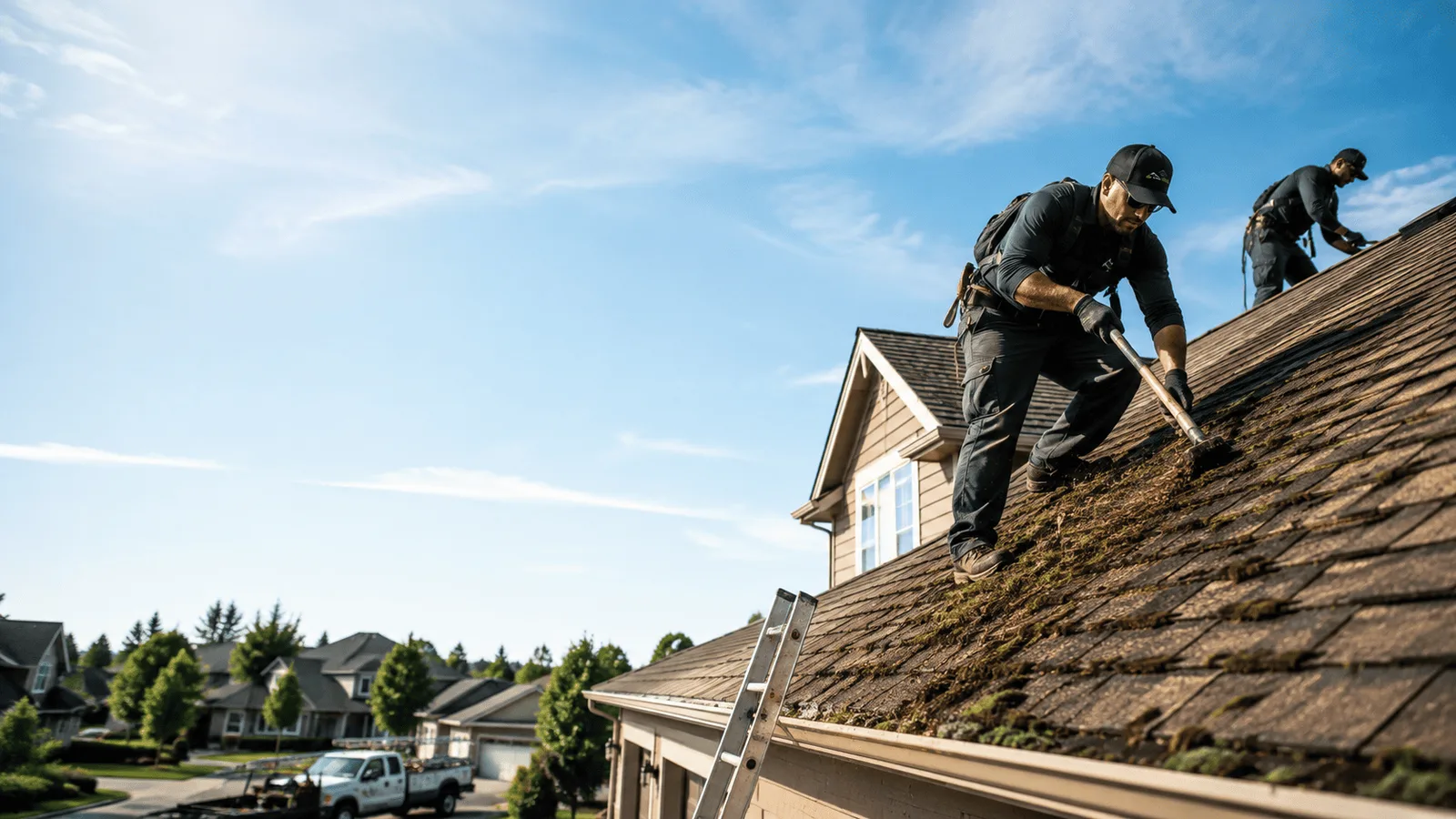 Roof Moss Removal in Burlington, WA near me